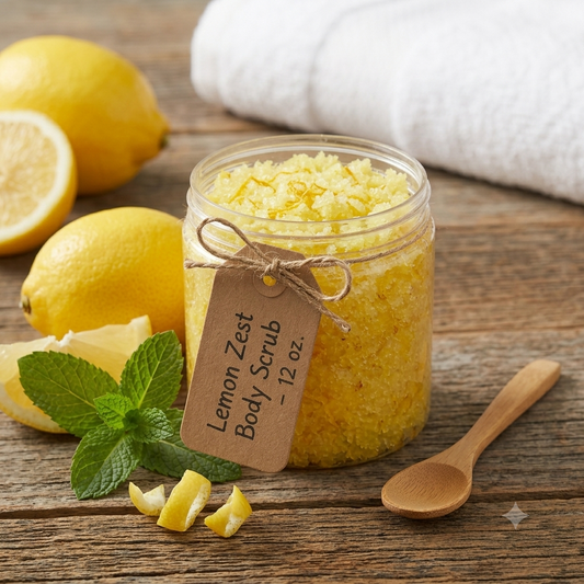 Lemon Zest Body Scrub